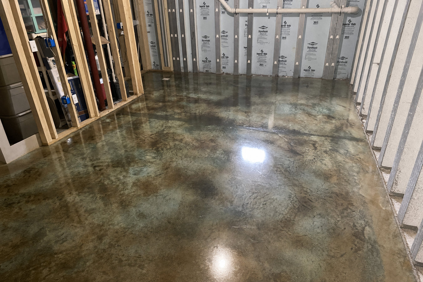 Stained Concrete Flooring
